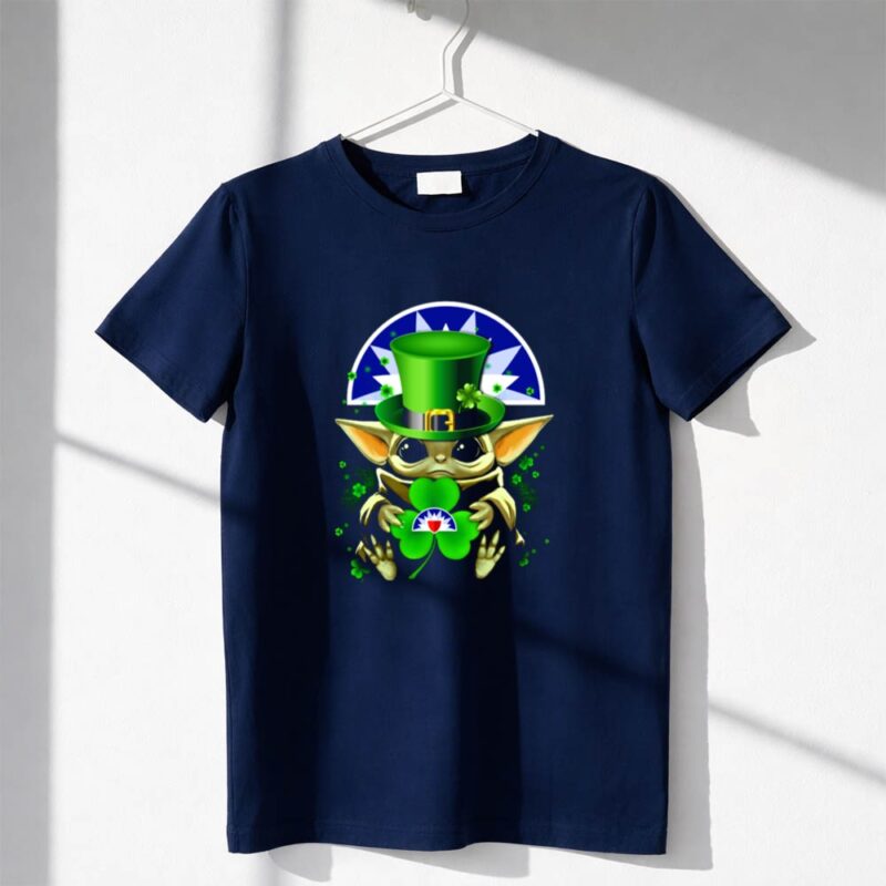 1902 Baby Yoda Clover St Patricks Day Seattle Mariners 1 T Shirt