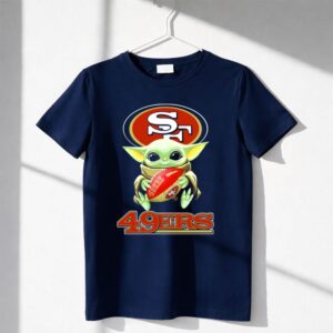 49ers Baby Yoda San Francisco Football Icon Slogan Shirt
