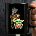 49ers SF Logo HD Orange Black Star Wars Groot Baby Yoda 3 mug.jpg
