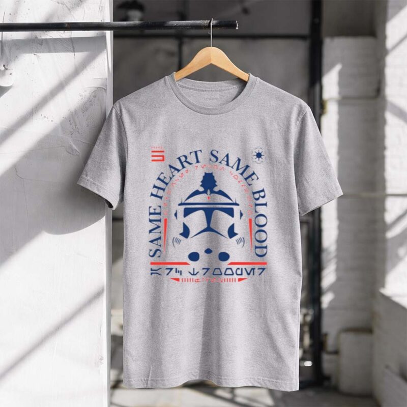 ARC Trooper Same Heart Same Blood Star Wars Mandalorian Helmet 1 T Shirt.jpg