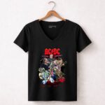 Ac-Dc-Star-Wars-Crossover-Featuring-Boba-Fett-And-Grogu-7-Womens-V-Neck