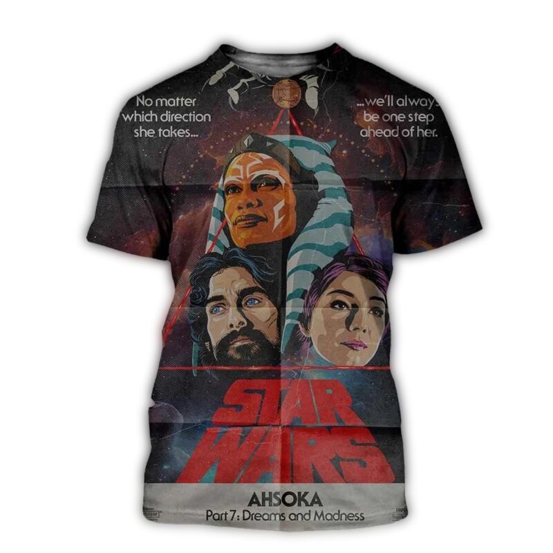 Ahsoka Part 7 Dreams And Madness Ezra Bridger Sabine Wren Thrawn Star Wars 3D T Shirt.jpg
