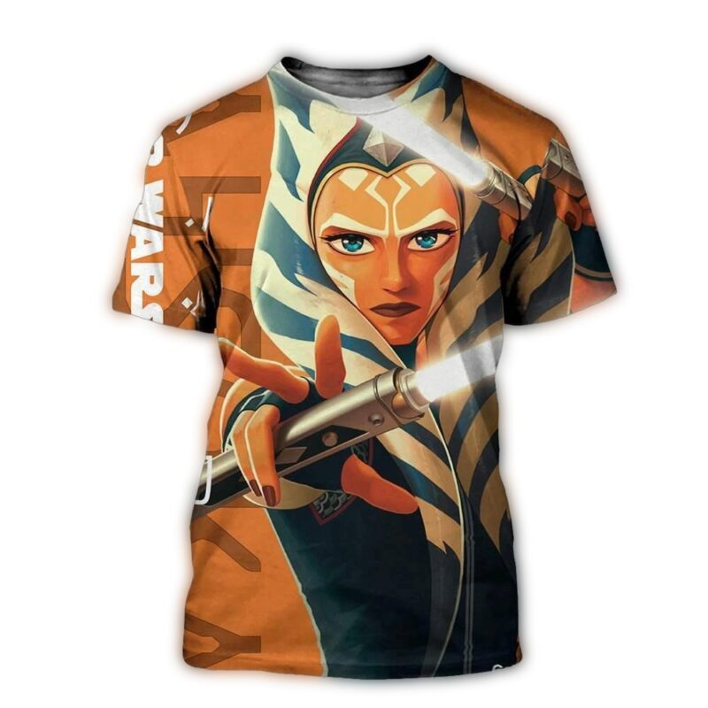 Ahsoka Star Wars Art Work All Over Print Shirt.jpg
