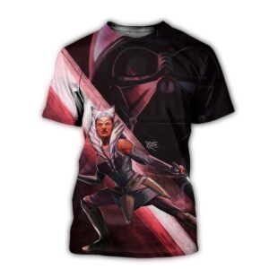 Ahsoka vs Darth Vader Star Wars All Over Print T Shirt.jpg