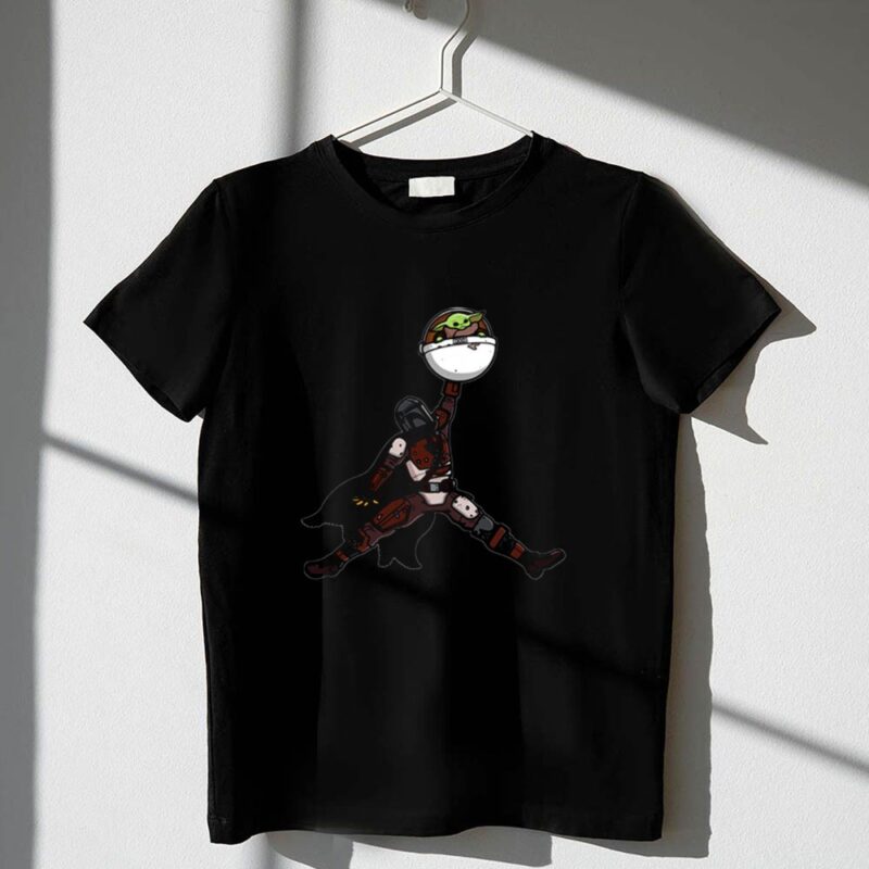 Air Arya Baby Yoda Mando Sitting Jumpman Icon Crossover 1 T Shirt.jpg