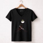 Air Arya Baby Yoda Mando Sitting Jumpman Icon Crossover 5 Womens V Neck.jpg