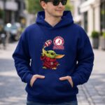 Alabama Crimson Tide Baby Yoda Football Fans 2 Hoodie.jpg