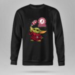 Alabama Crimson Tide Baby Yoda Football Fans 8 Sweatshirt.jpg
