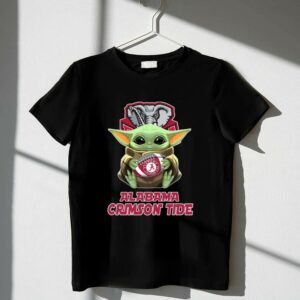 Alabama Crimson Tide Baby Yoda Holding Football 1 T Shirt.jpg
