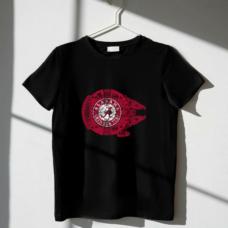 Alabama Crimson Tide The Millennium Falcon Star Wars 1 T Shirt.jpg