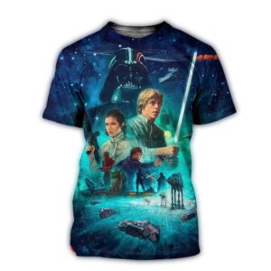Amazing Star Wars Posters Shared For May Fourth Be With You 3D T Shirt.jpg