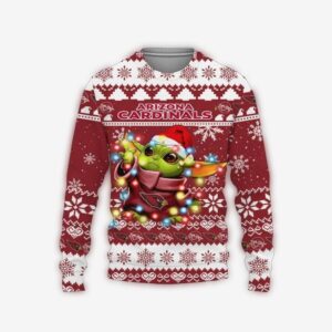 Arizona Cardinals Baby Yoda Star Wars Ugly Christmas Sweater.jpg