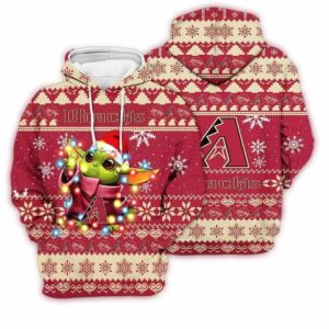 Arizona Diamondbacks Baby Yoda Star Wars Christmas Unisex 3D Hoodie 1.jpg
