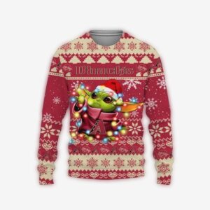 Arizona Diamondbacks Baby Yoda Star Wars Sports Ugly Christmas Sweater 1.jpg