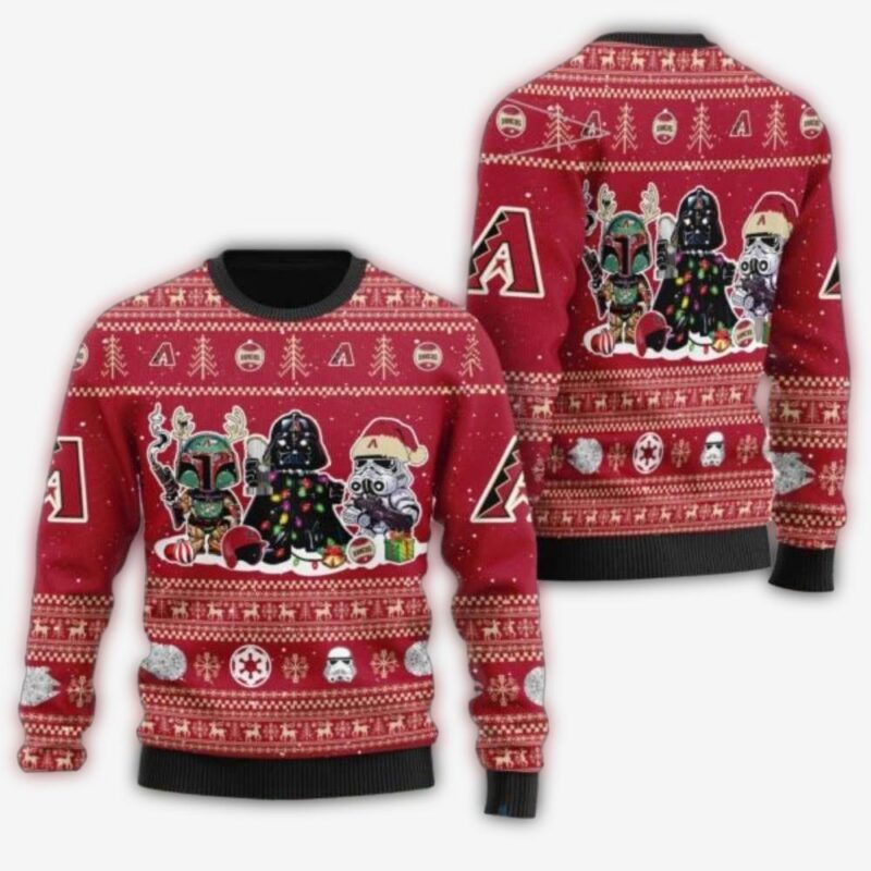 Arizona Diamondbacks Star Wars Characters Ugly Christmas Sweater 1.jpg