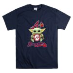 Atlanta Braves Baby Yoda Holding Team 9 T Shirt.jpg