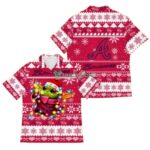 Atlanta Braves Baby Yoda Star Wars Ugly Christmas Pattern Hawaiian Shirt 1.jpg