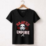 Atlanta Braves Stormtroopers Empire Star Wars 5 Womens V Neck.jpg