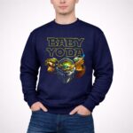 BABY YODA Star Wars The Mandalorian Grogu Trio 3 Sweatshirt.jpg