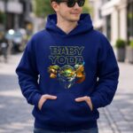 BABY YODA Star Wars The Mandalorian Grogu Trio 8 Hoodie.jpg