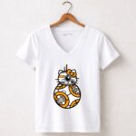 BB 8 Hello Kitty Star Wars 5 Womens V Neck.jpg