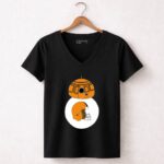 BB8 Droid Cleveland Browns 5 Womens V Neck.jpg