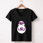 BB8 Droid Louisiana Tigers 5 Womens V Neck.jpg