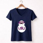 BB8 Droid Louisiana Tigers 9 Womens V Neck.jpg