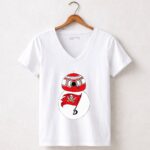BB8 Droid Tampa Bay Buccaneers Star Wars 5 Womens V Neck.jpg