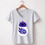 BB8 Droid Tennessee Titans Star Wars 9 Womens V Neck.jpg
