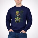 Baby Groot And Baby Yoda Hug Ball Notre Dame Fighting Irish 3 Sweatshirt 1.jpg