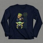 Baby Groot And Baby Yoda Hug Ball Notre Dame Fighting Irish 9 Long Sleeves 1.jpg