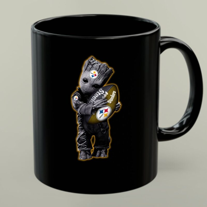 Baby Groot Hug Pittsburgh Steelers Football 1 mug.jpg