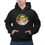 Baby YODA FanClub SW Holiday Grogu in Hover Pod 2 Hoodie.jpg