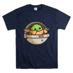 Baby YODA FanClub SW Holiday Grogu in Hover Pod T Shirt 7.jpg