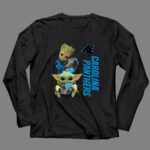 Baby Yoda And Groot Hug Carolina Panthers 4 Long Sleeves.jpg