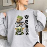Baby-Yoda-And-Groot-Hug-Oakland-Raiders-3-Sweatshirt