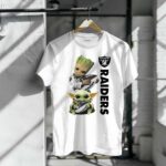 Baby-Yoda-And-Groot-Hug-Oakland-Raiders-6-T-Shirt