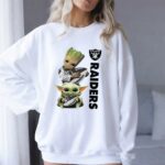 Baby-Yoda-And-Groot-Hug-Oakland-Raiders-8-Sweatshirt