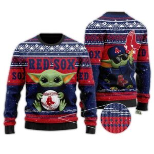 Baby Yoda Boston Red Sox Christmas Ugly Sweater 1.jpg