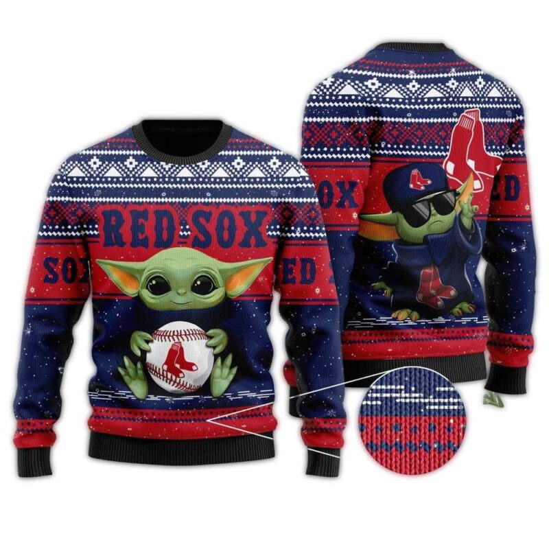 Baby Yoda Boston Red Sox Christmas Ugly Sweater 1.jpg