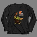 Baby Yoda Cleveland Browns Football Helmet Starry Night 4 Long Sleeves.jpg
