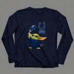 Baby Yoda Colts Football Team Logo Indianapolis Star Wars Crossover 9 Long Sleeves.jpg