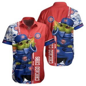 Baby Yoda Floral Chicago Cubs hawaiian shirt 1.jpg