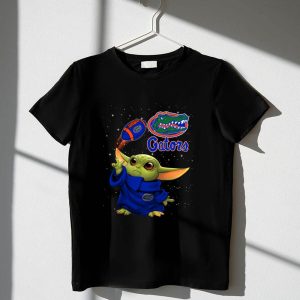 Baby Yoda Florida Gators Logo Football 1 T Shirt.jpg