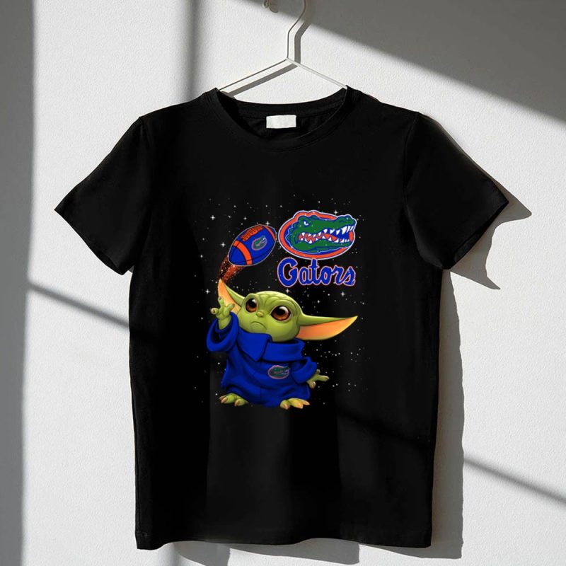 Baby Yoda Florida Gators Logo Football 1 T Shirt.jpg