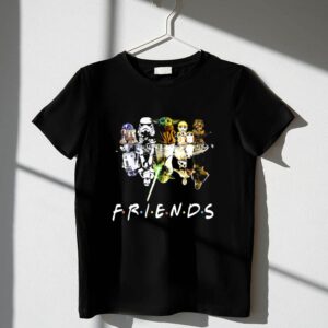 Baby Yoda Friends Star Wars Reflection 1 T Shirt.jpg