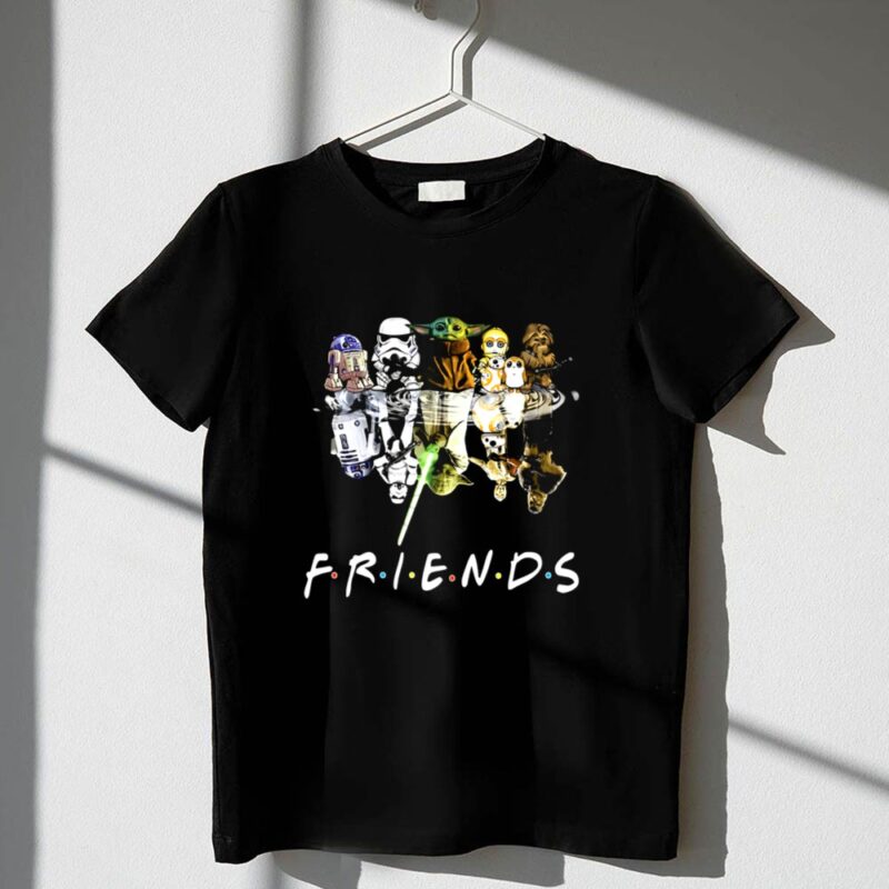Baby Yoda Friends Star Wars Reflection 1 T Shirt.jpg