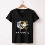 Baby Yoda Friends Star Wars Reflection 5 Womens V Neck.jpg