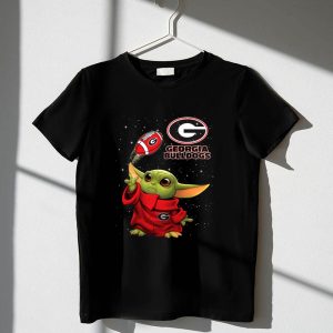 Baby Yoda Georgia Bulldogs Football Star Wars 1 T Shirt.jpg